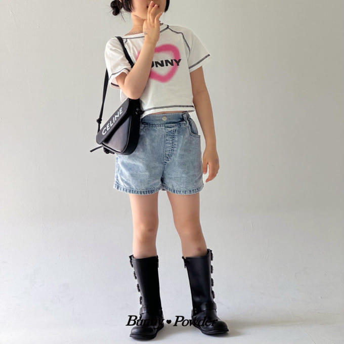 Bunny Powder - Korean Children Fashion - #childofig - Dol Dol Denim Pants