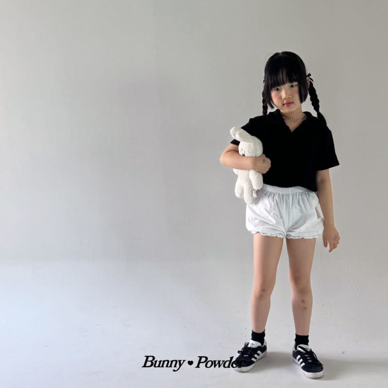 Bunny Powder - Korean Children Fashion - #childofig - Nurd Collar Tee - 4