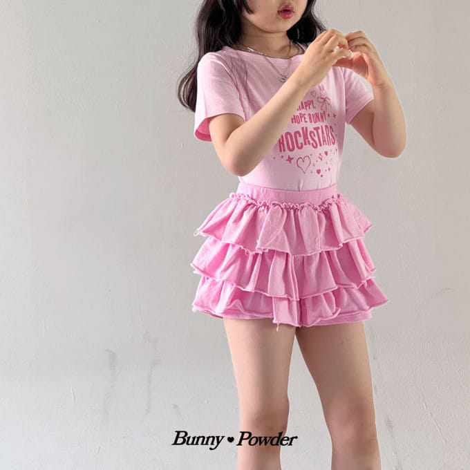 Bunny Powder - Korean Children Fashion - #discoveringself - Barbi Kan Kan Skirt Pants