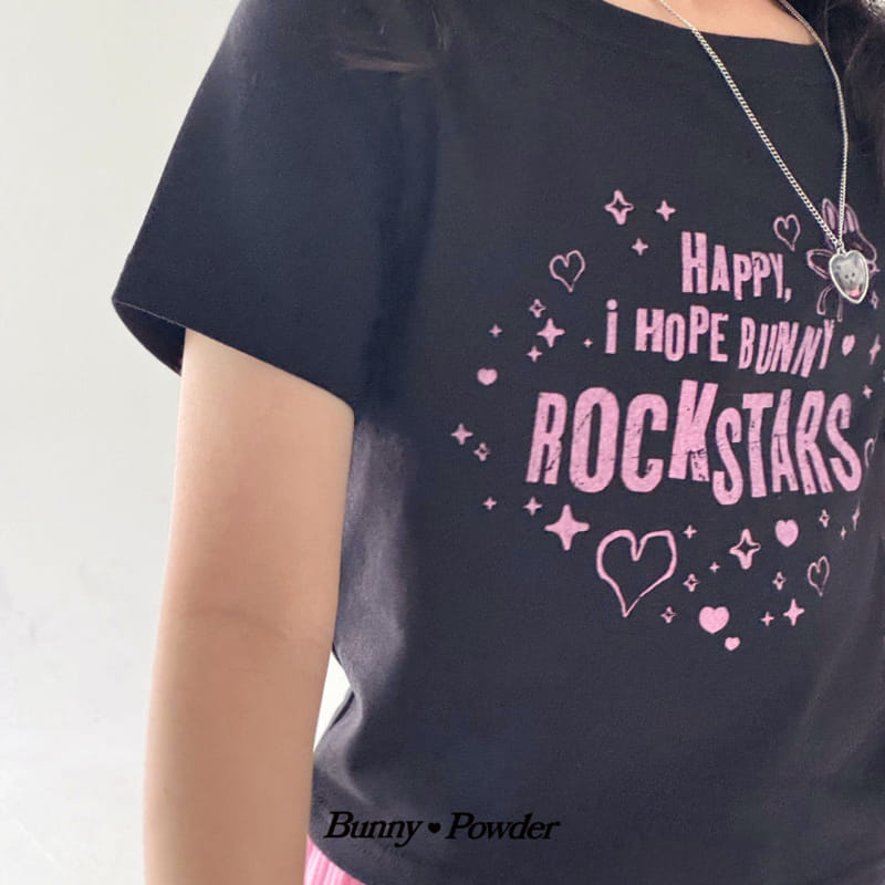 Bunny Powder - Korean Children Fashion - #fashionkids - Rockstar Tee - 11