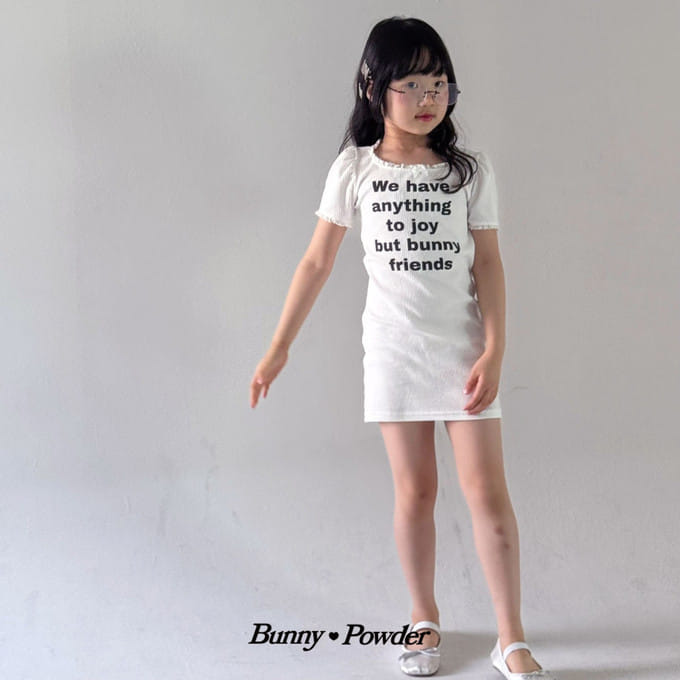 Bunny Powder - Korean Children Fashion - #fashionkids - Aespa One-Piece