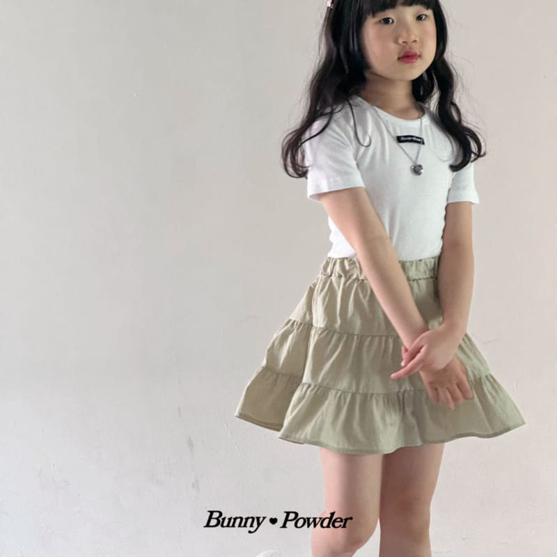 Bunny Powder - Korean Children Fashion - #fashionkids - Point Tee With Mom - 3