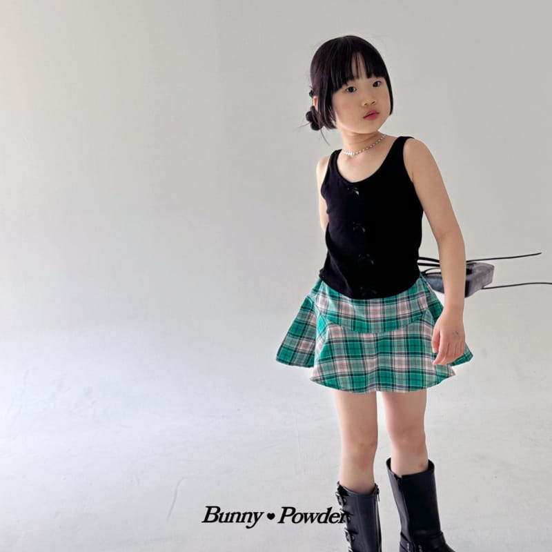 Bunny Powder - Korean Children Fashion - #kidsshorts - Kazuha Sleeveless Tee - 7