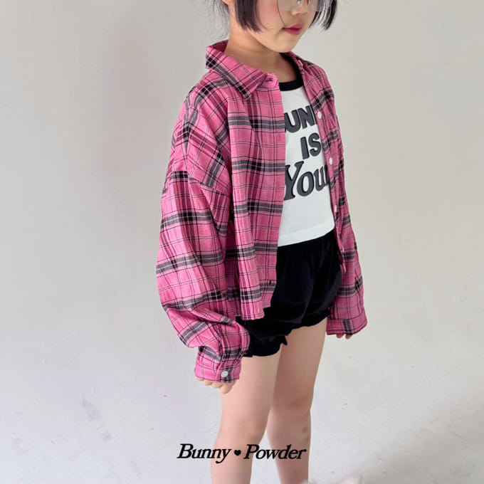 Bunny Powder - Korean Children Fashion - #kidsshorts - Geek Chic Shirt