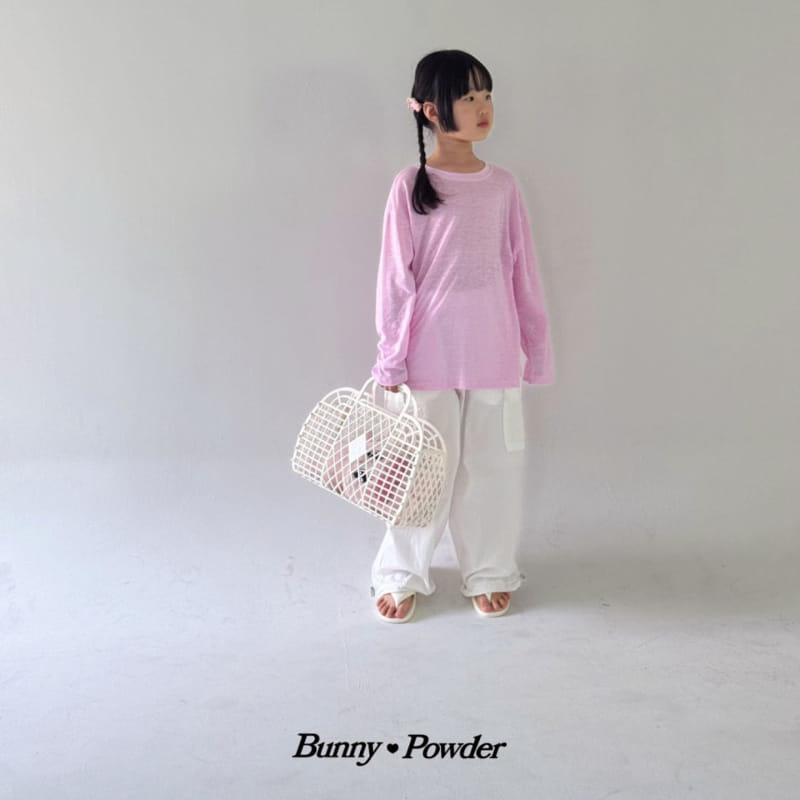 Bunny Powder - Korean Children Fashion - #kidsshorts - Papaya Tee With Mom - 5