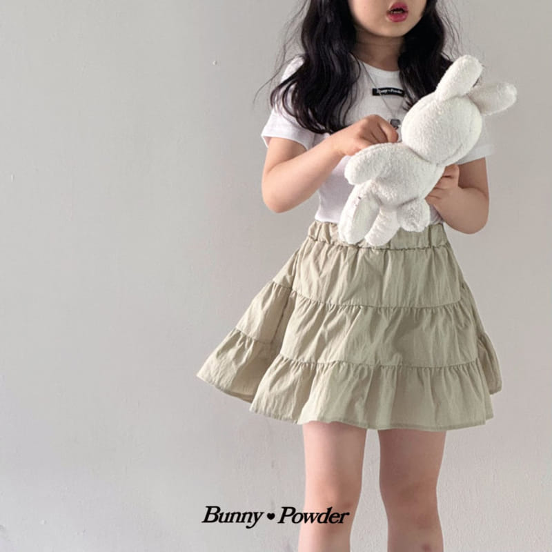 Bunny Powder - Korean Children Fashion - #fashionkids - Point Tee With Mom - 4