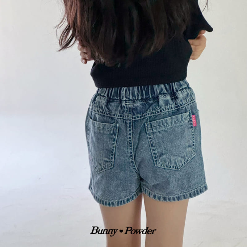 Bunny Powder - Korean Children Fashion - #kidsstore - Dol Dol Denim Pants - 8