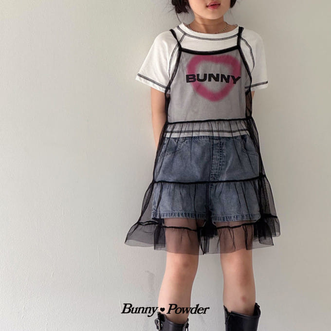 Bunny Powder - Korean Children Fashion - #kidsstore - Bbi Bbi One-Piece