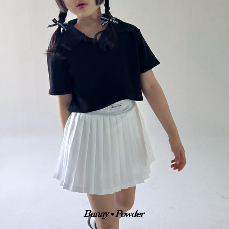 Bunny Powder - Korean Children Fashion - #kidzfashiontrend - Nurd Collar Tee - 10