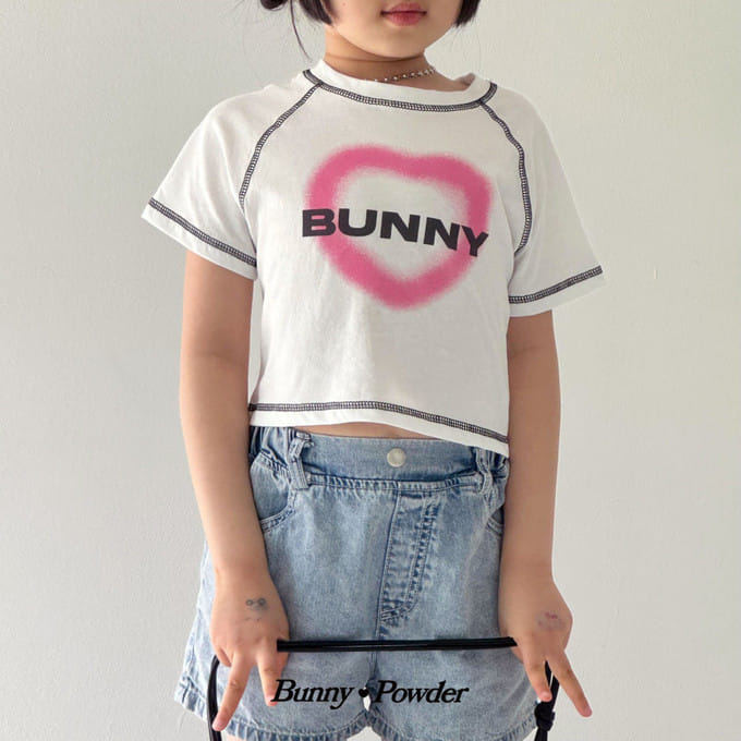 Bunny Powder - Korean Children Fashion - #kidzfashiontrend - Boa Tee