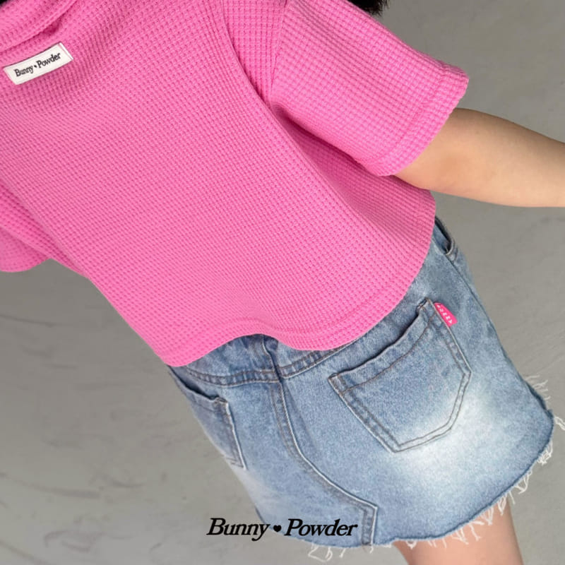 Bunny Powder - Korean Children Fashion - #kidzfashiontrend - Lexy Denim Skirt - 10