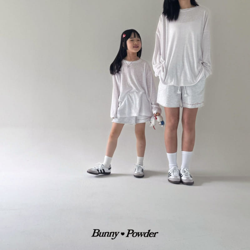 Bunny Powder - Korean Children Fashion - #kidzfashiontrend - Papaya Tee With Mom - 7