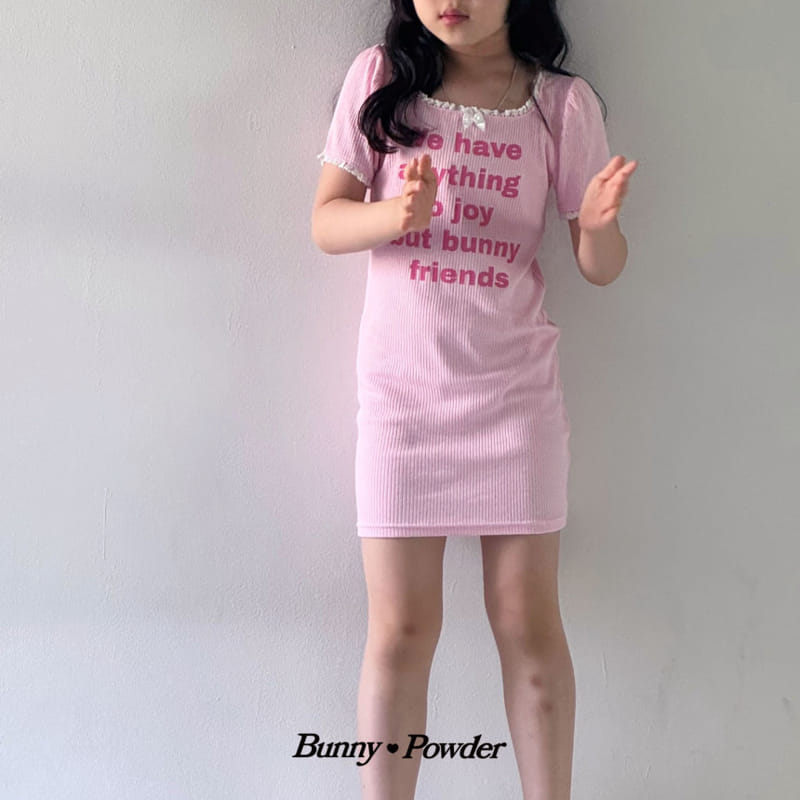 Bunny Powder - Korean Children Fashion - #littlefashionista - Aespa One-Piece - 6