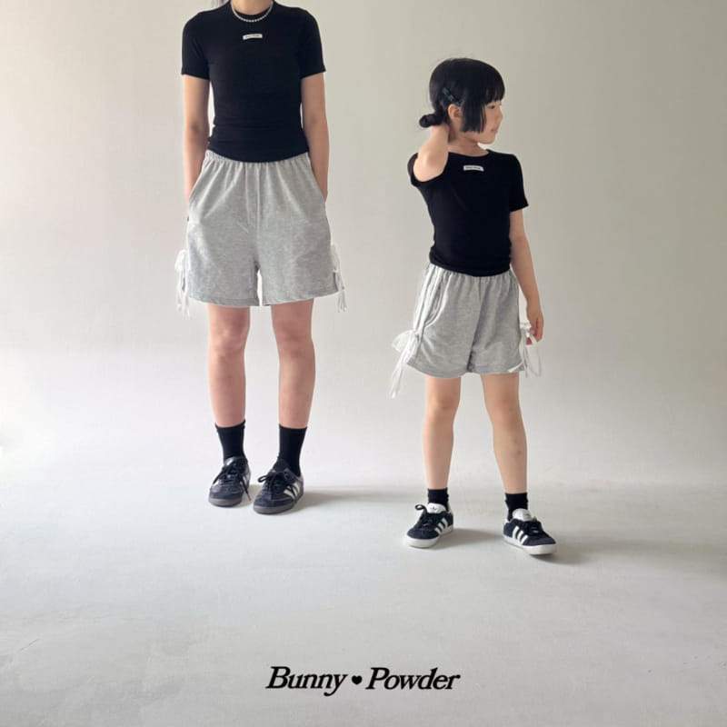 Bunny Powder - Korean Children Fashion - #littlefashionista - Point Tee With Mom - 8