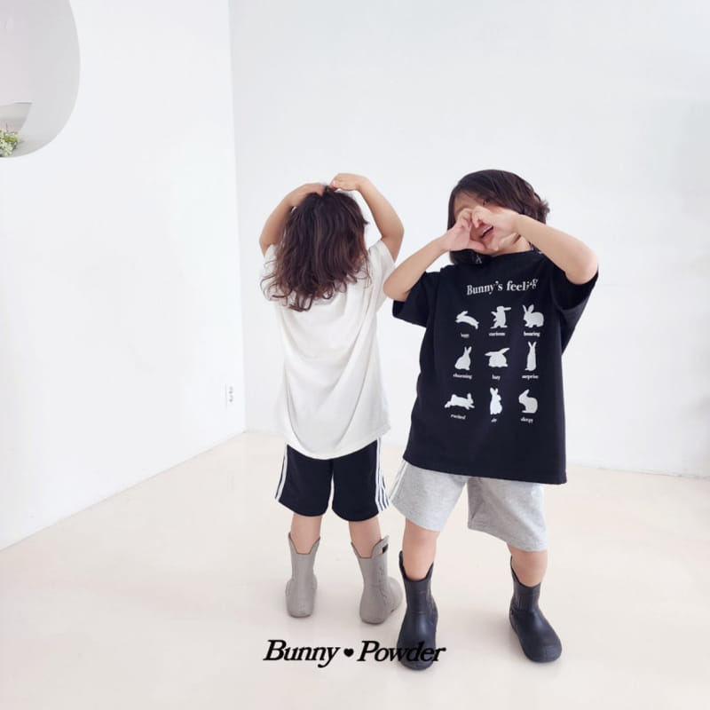 Bunny Powder - Korean Children Fashion - #littlefashionista - Feeling Bunny Tee With Mom - 7