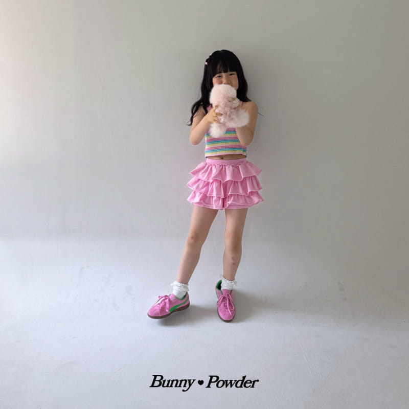 Bunny Powder - Korean Children Fashion - #magicofchildhood - Barbi Kan Kan Skirt Pants - 8