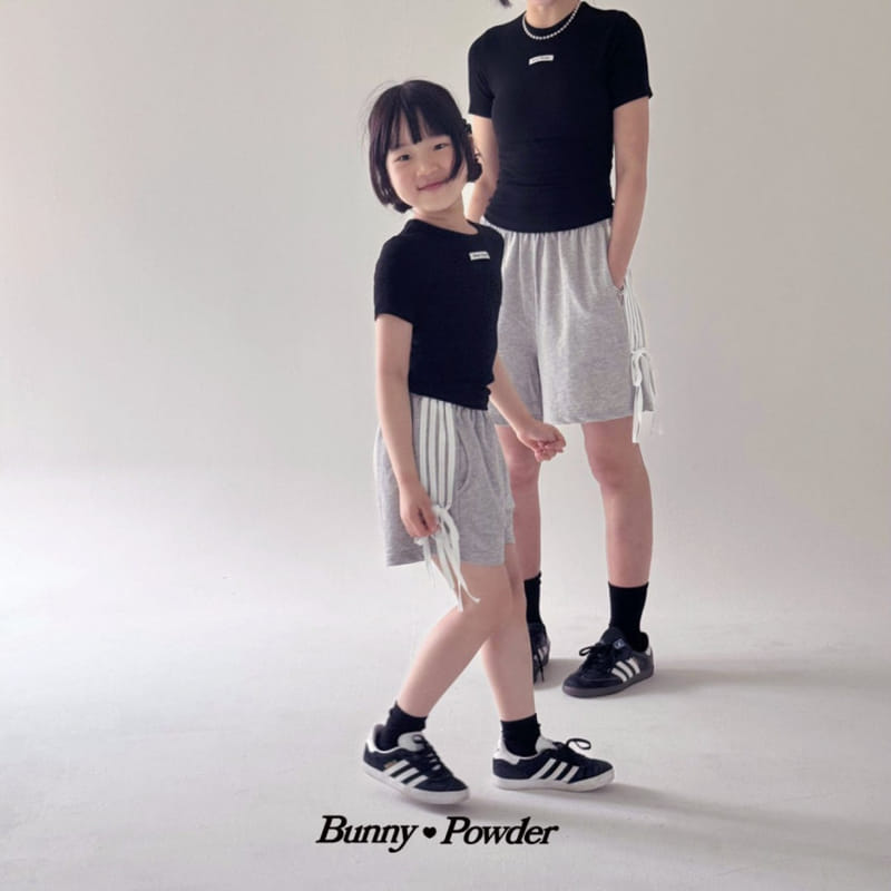 Bunny Powder - Korean Children Fashion - #minifashionista - Point Tee With Mom - 10