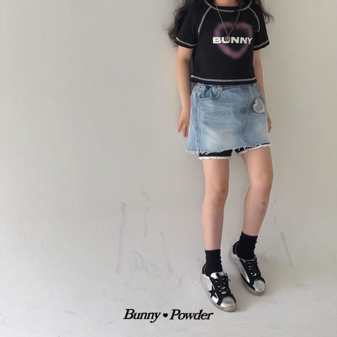 Bunny Powder - Korean Children Fashion - #prettylittlegirls - Lexy Denim Skirt