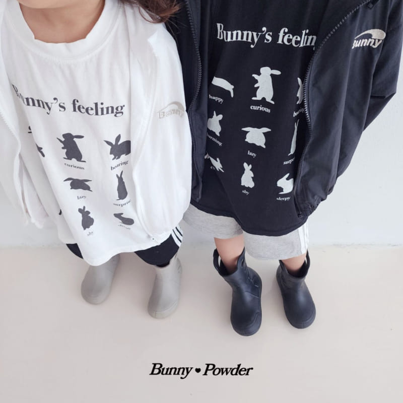 Bunny Powder - Korean Children Fashion - #prettylittlegirls - Feeling Bunny Tee With Mom - 10