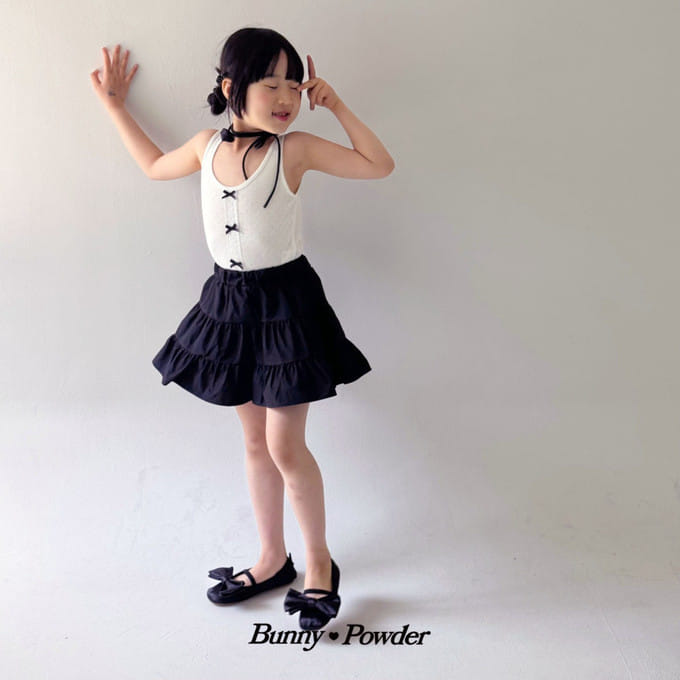 Bunny Powder - Korean Children Fashion - #stylishchildhood - Kazuha Sleeveless Tee