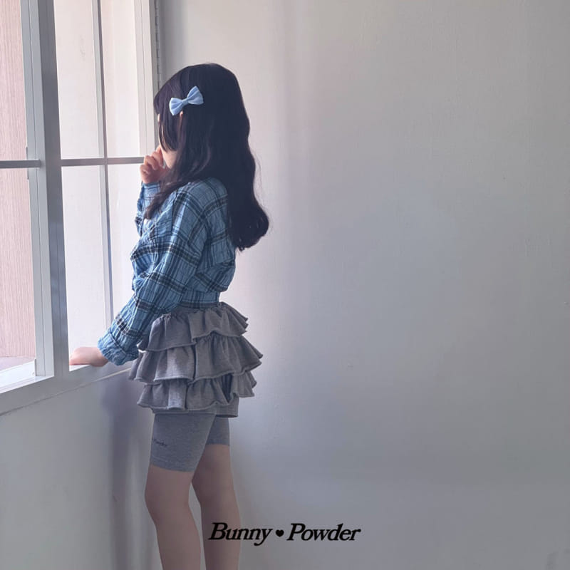 Bunny Powder - Korean Children Fashion - #todddlerfashion - Barbi Kan Kan Skirt Pants - 11