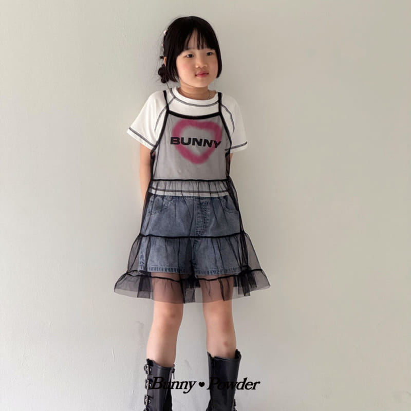 Bunny Powder - Korean Children Fashion - #todddlerfashion - Bbi Bbi One-Piece - 8