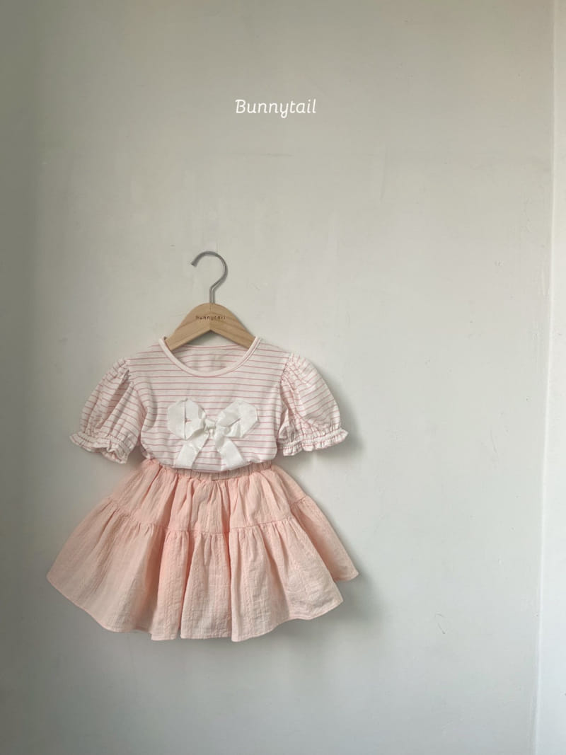 Bunnytail - Korean Children Fashion - #childofig - Eli Ribbon Tee - 10