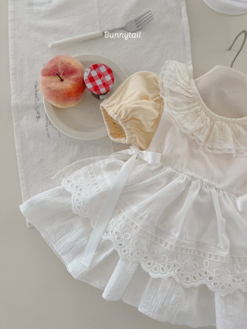 Bunnytail - Korean Children Fashion - #fashionkids - Eyelet Tee - 5