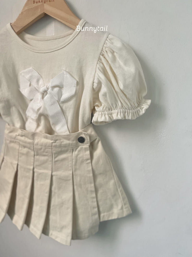 Bunnytail - Korean Children Fashion - #stylishchildhood - Eli Ribbon Tee - 9