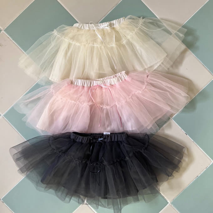 Bunnytail - Korean Children Fashion - #todddlerfashion - Ballelin Tu Tu Skirt Pants