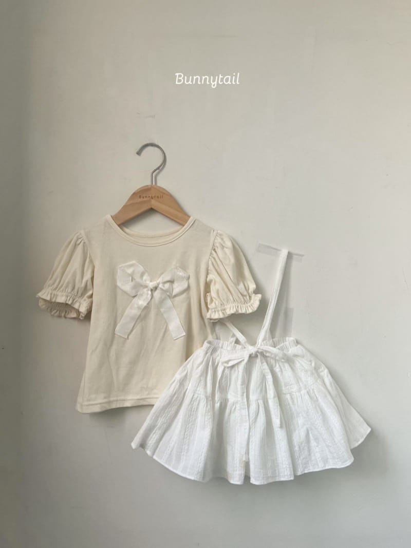 Bunnytail - Korean Children Fashion - #todddlerfashion - Eli Ribbon Tee - 7