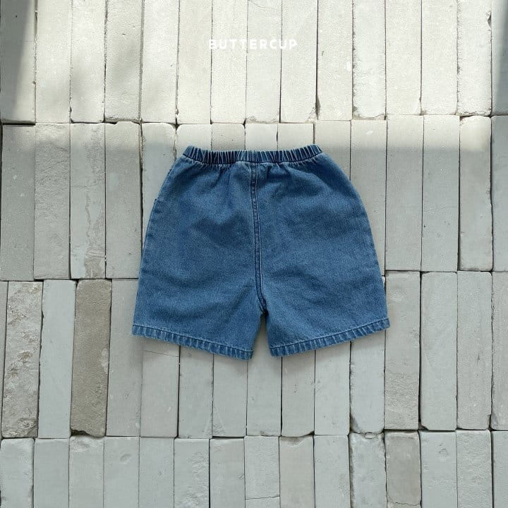 Buttercup - Korean Children Fashion - #magicofchildhood - Dart Denim Shorts  - 10