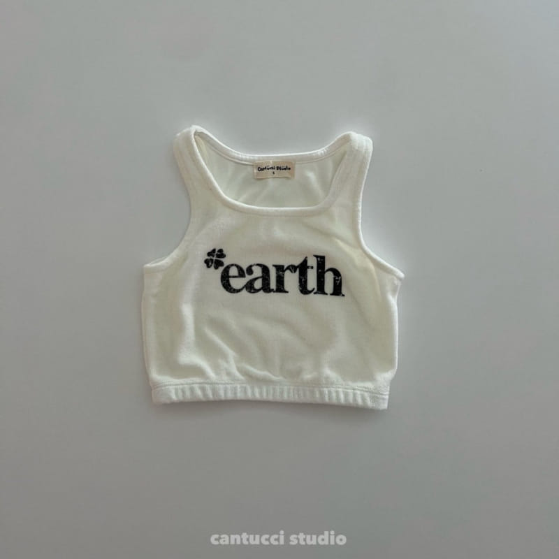 Cantucci Studio - Korean Children Fashion - #childofig - Earth Terry Crop Tee - 6