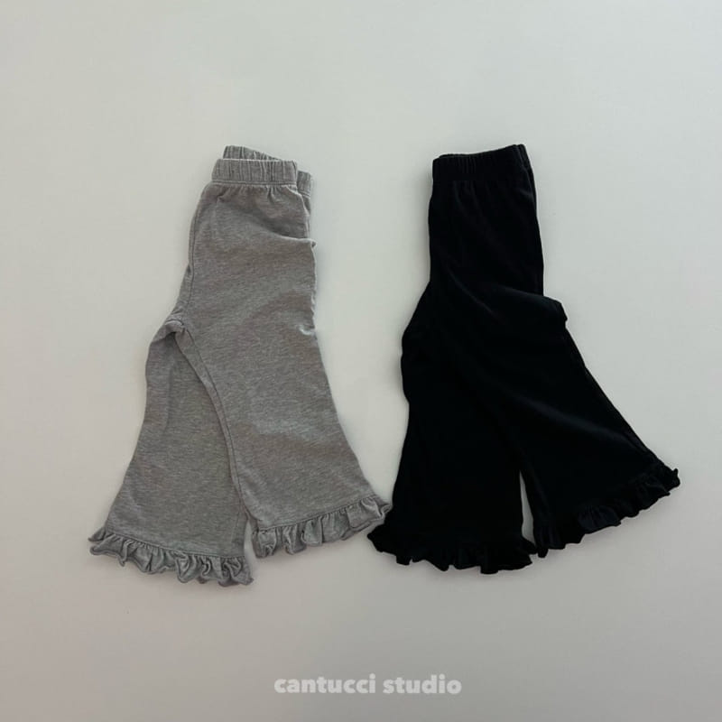 Cantucci Studio - Korean Children Fashion - #discoveringself - Pom Pim Frill Pants - 3