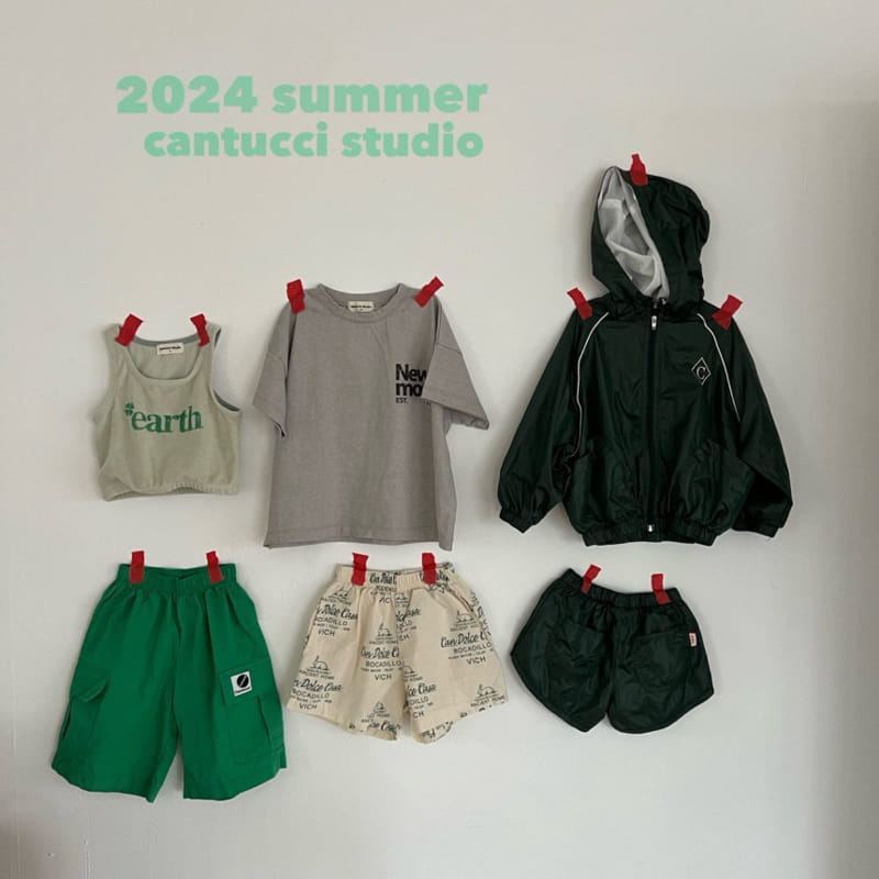 Cantucci Studio - Korean Children Fashion - #discoveringself - Twig Cropped Shorts - 9