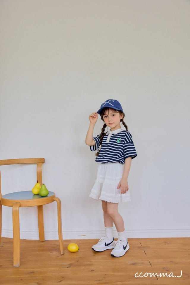 Ccommaj - Korean Children Fashion - #Kfashion4kids - Standard Collar Tee - 11