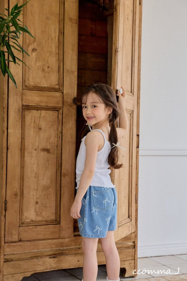 Ccommaj - Korean Children Fashion - #childofig - Yuri Sleeveless Tee - 6