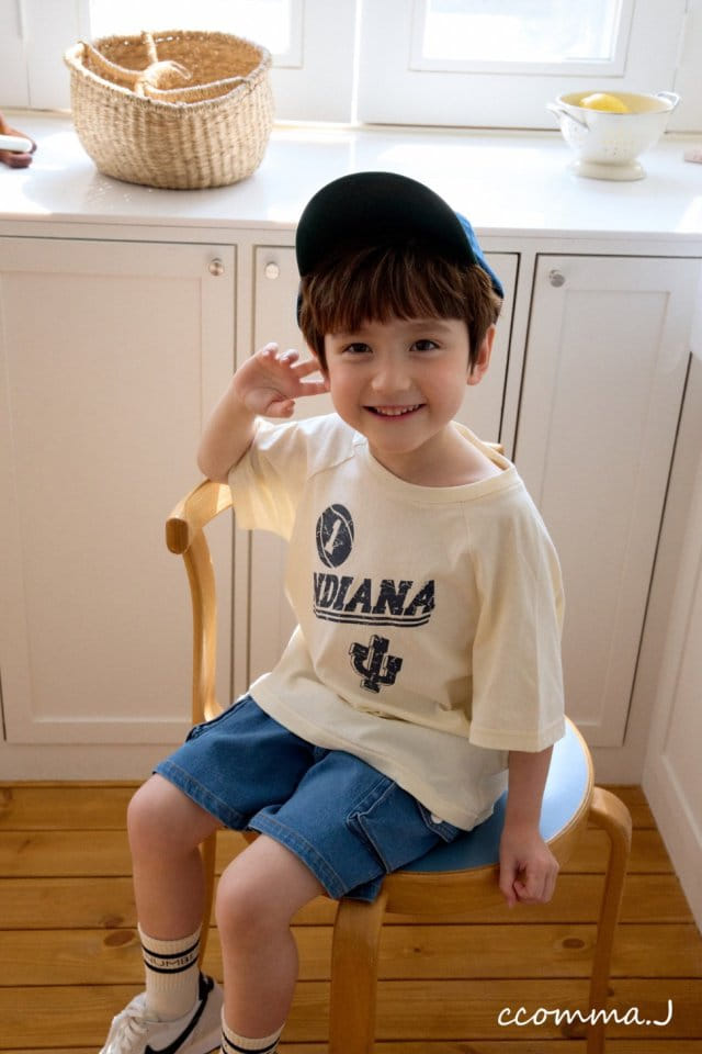 Ccommaj - Korean Children Fashion - #childofig - Indiana Short Sleeve Tee - 7