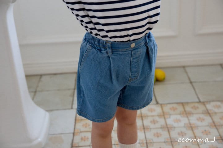 Ccommaj - Korean Children Fashion - #childrensboutique - Wintuck Denim Shorts