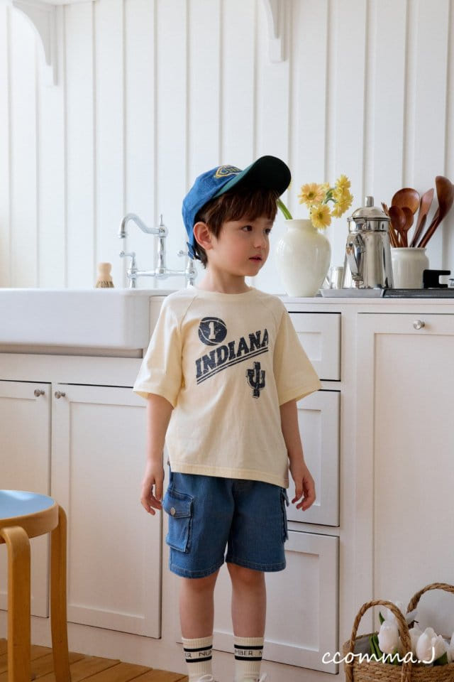 Ccommaj - Korean Children Fashion - #childrensboutique - Indiana Short Sleeve Tee - 9