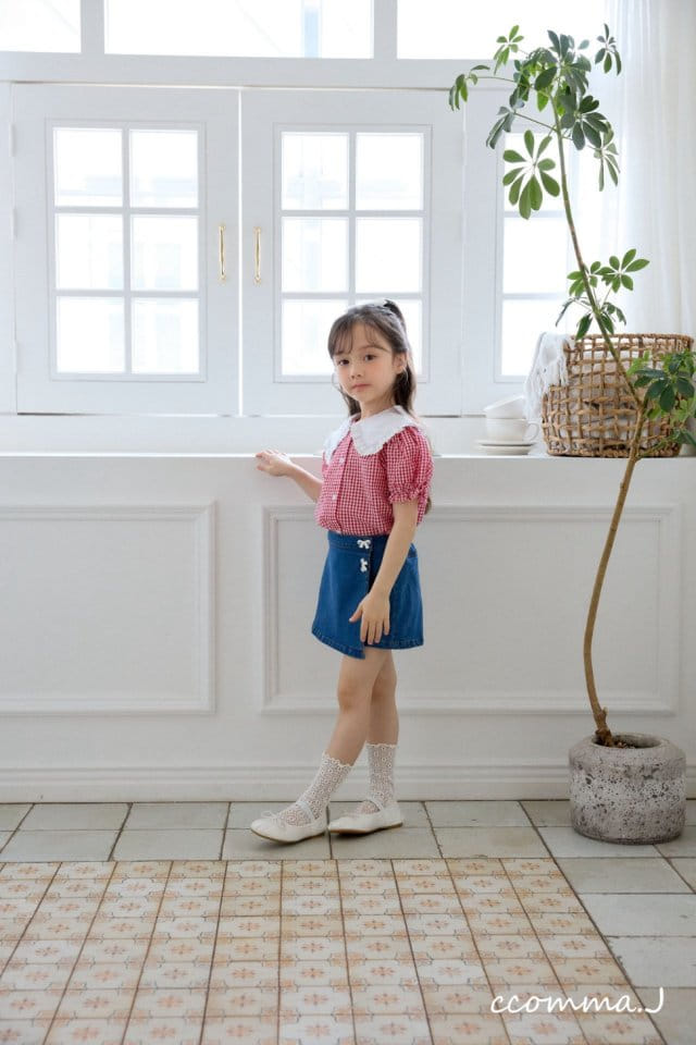 Ccommaj - Korean Children Fashion - #fashionkids - Button Wrap Currot - 2