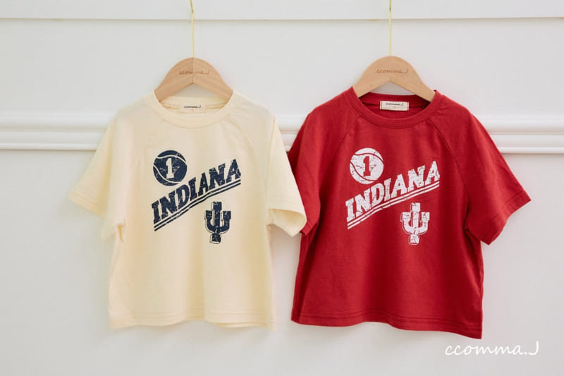 Ccommaj - Korean Children Fashion - #kidzfashiontrend - Indiana Short Sleeve Tee