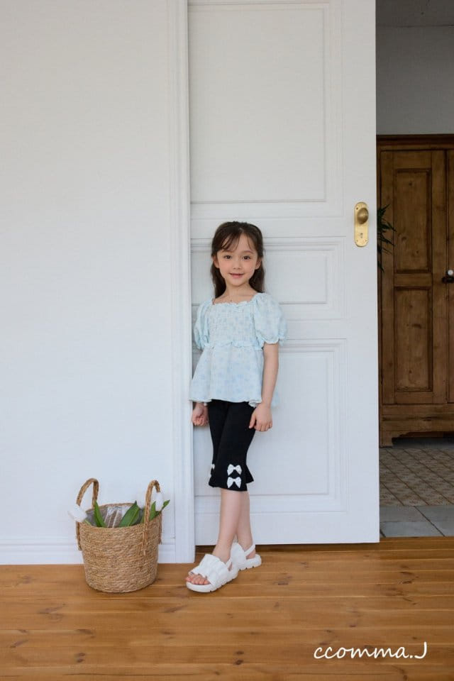 Ccommaj - Korean Children Fashion - #littlefashionista - Nini Ribbon Boots Cut Pants - 4