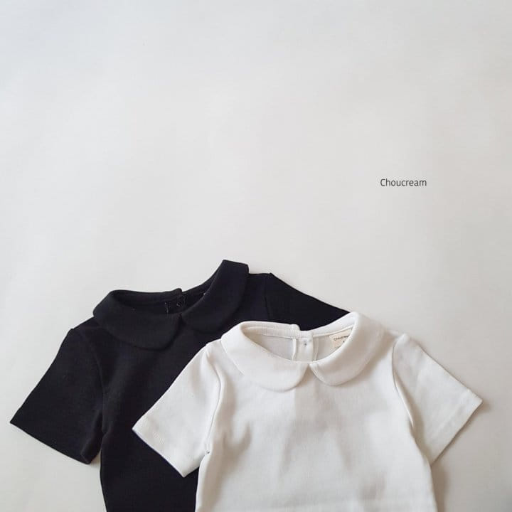 Choucream - Korean Baby Fashion - #babyboutique - Bebe Collar Tee - 7