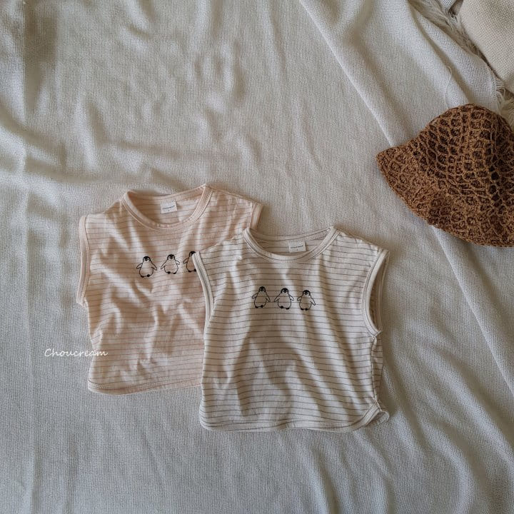 Choucream - Korean Baby Fashion - #babyboutiqueclothing - Penguin Top Bottom Set - 2