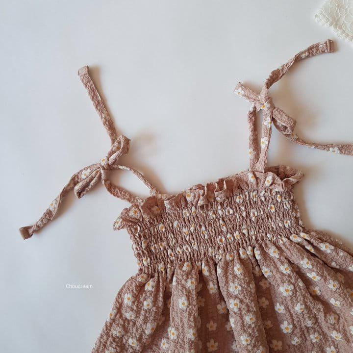 Choucream - Korean Baby Fashion - #babyboutiqueclothing - Smoke Flower Body Suit - 9