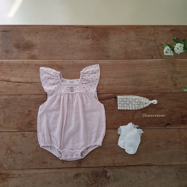 Choucream - Korean Baby Fashion - #babyfashion - Girl Sensitivity Body Suit - 11