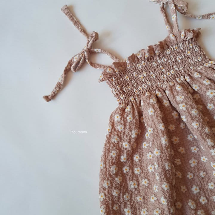 Choucream - Korean Baby Fashion - #babyfashion - Smoke Flower Body Suit - 11