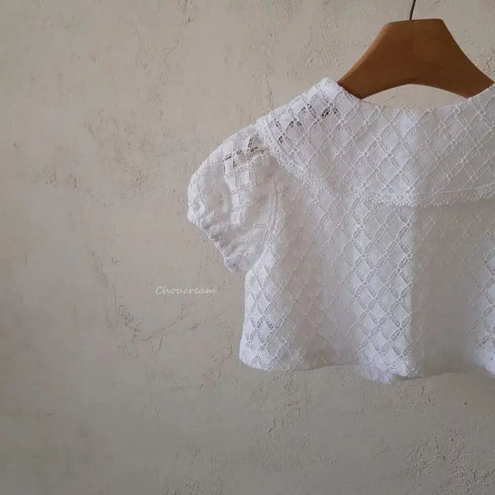 Choucream - Korean Baby Fashion - #babyfever - Lala Lace Cardigan - 10