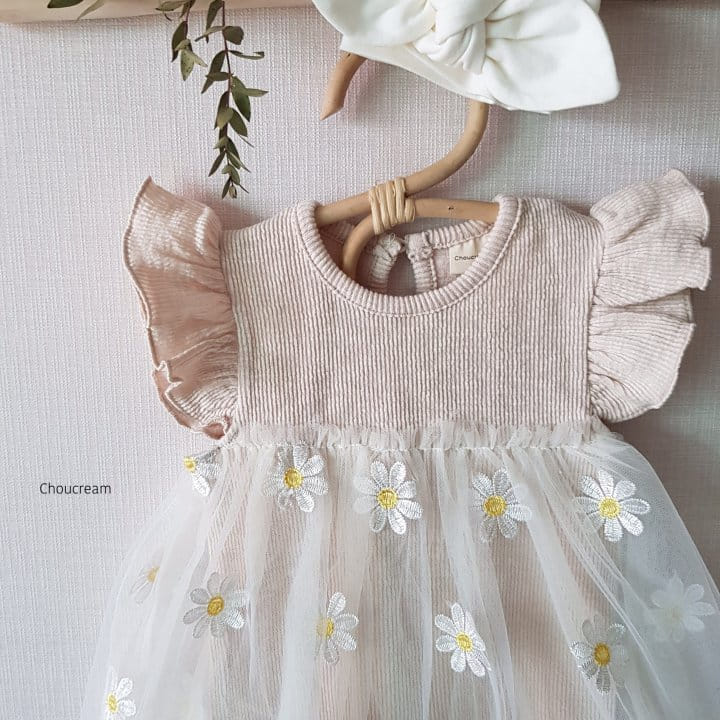 Choucream - Korean Baby Fashion - #babyfever - Daisy Body Suit - 11